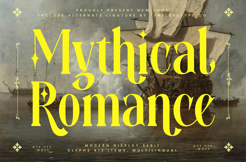 Mythical Romance Font