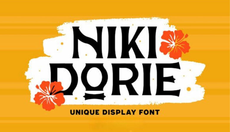 Niki Dorie Font