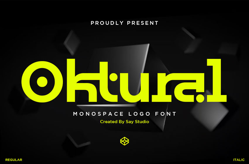 Oktural Font