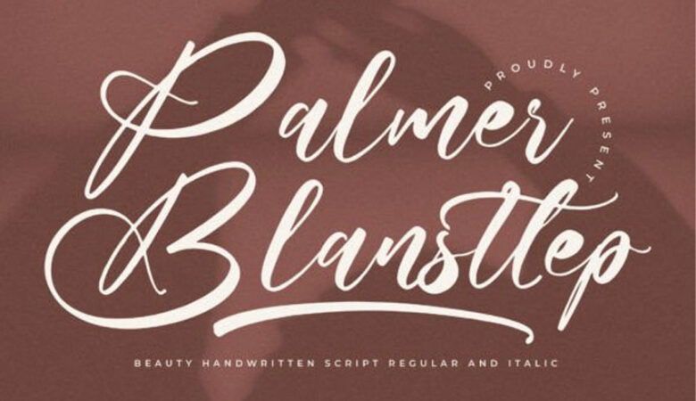 Palmer Blansttep Font