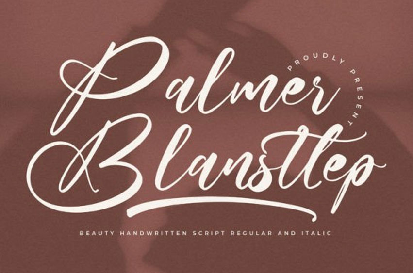 Palmer Blansttep Font