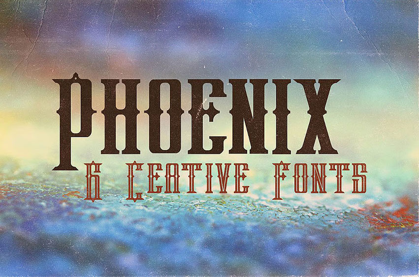 Phoenix Typeface Font