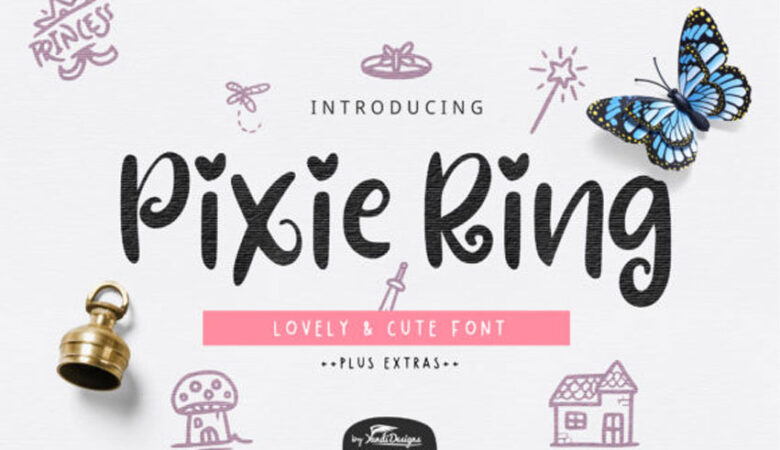 Pixie Ring Font