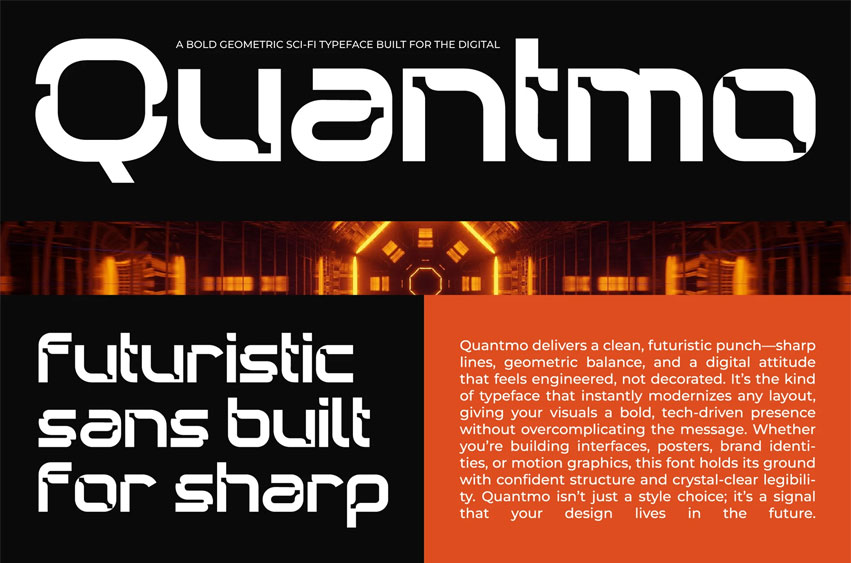 Quantmo Font