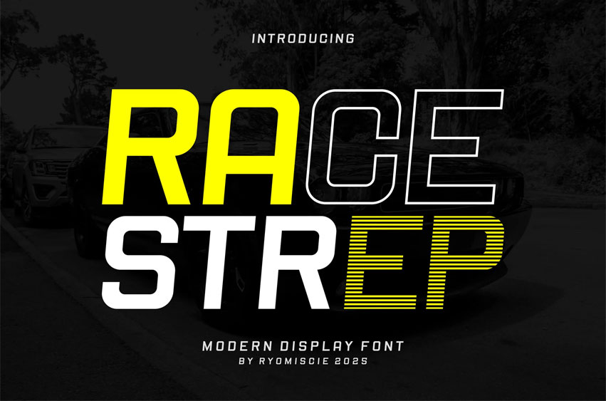 Race Strep Font