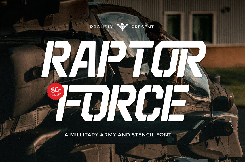 Raptor Force Font