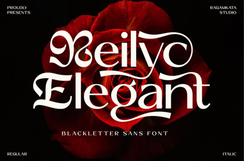 Reilyc Elegant Font