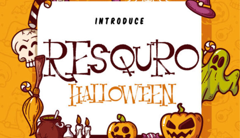 Resquro Halloween Font
