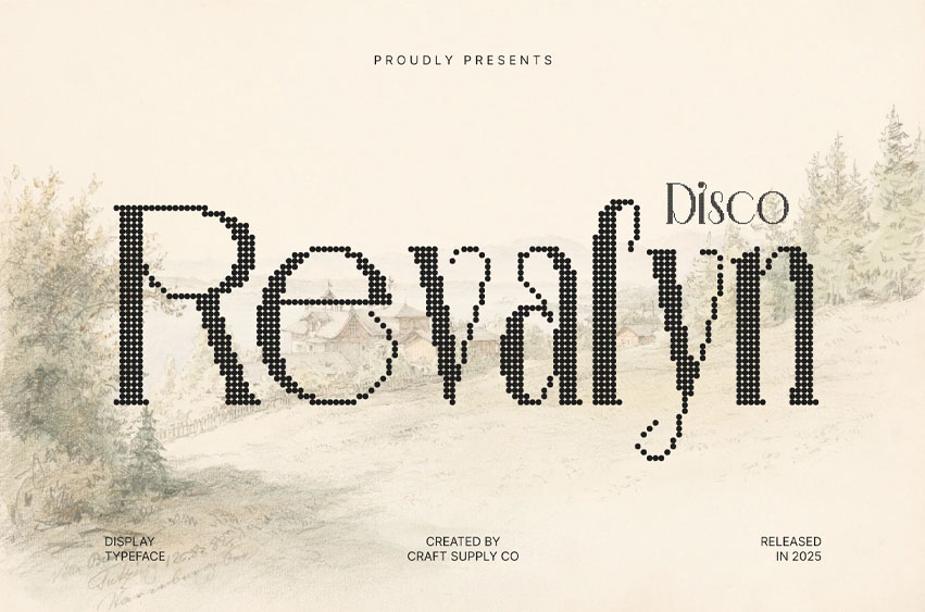Revalyn Disco Font