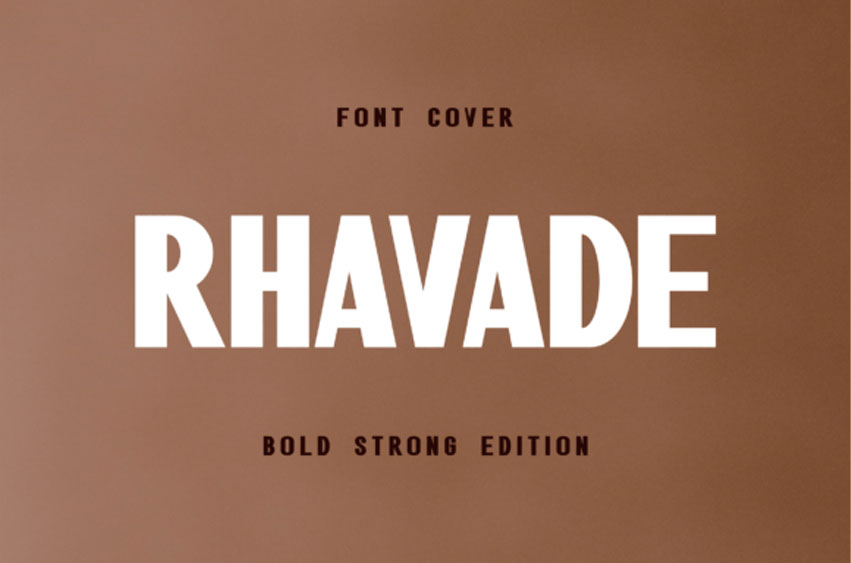 Rhavade Font