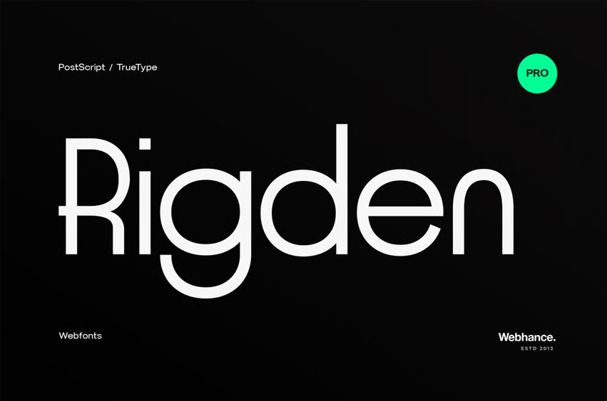 Rigden Font