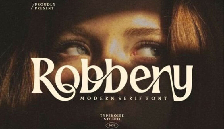Robbery Font