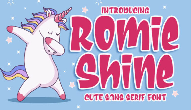 Romie Shine Font