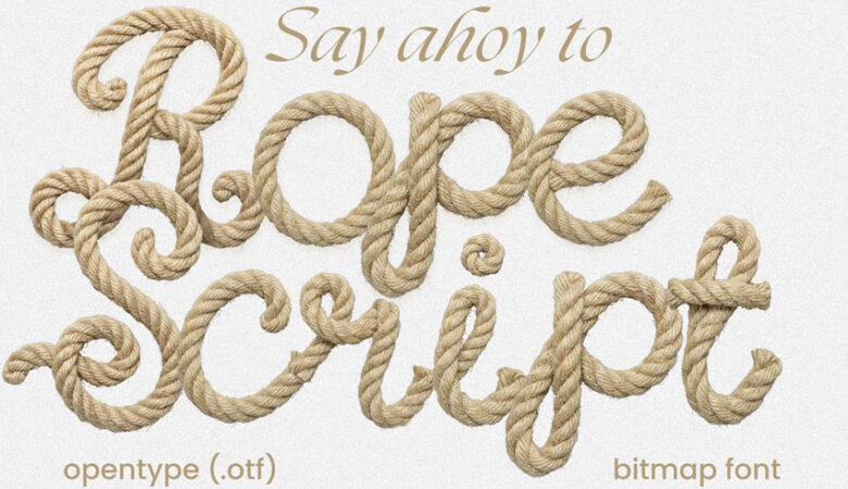 Rope Script Font
