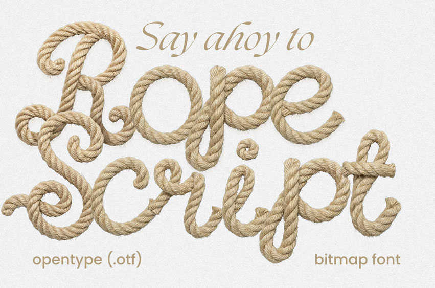 Rope Script Font