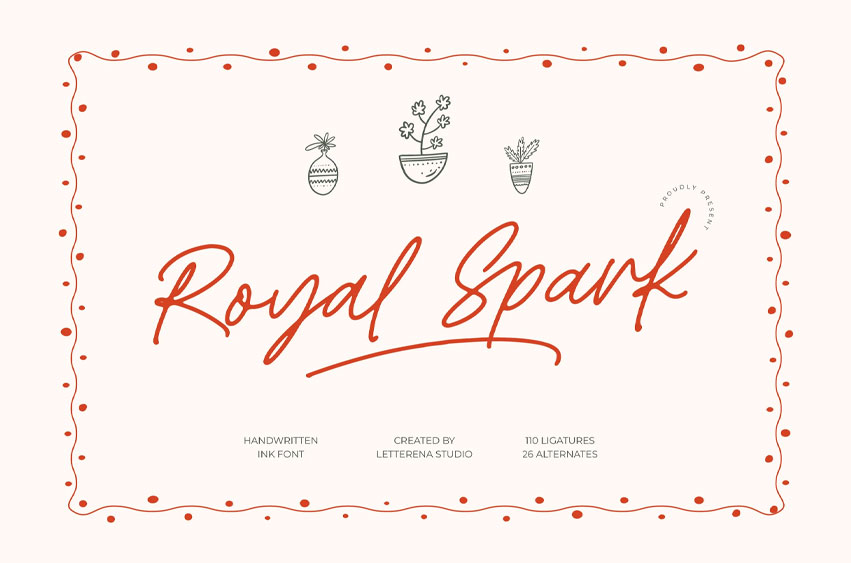 Royal Spark Font