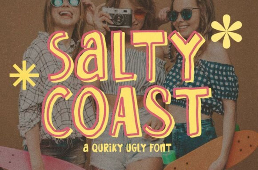 Salty Coast Font