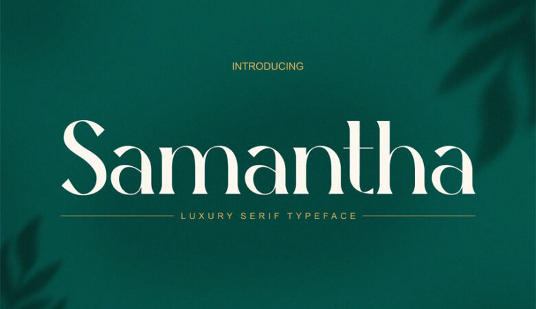 Samantha Serif Font