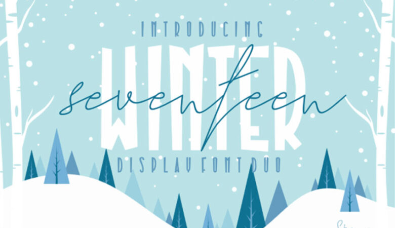 Seventeen Winter Font