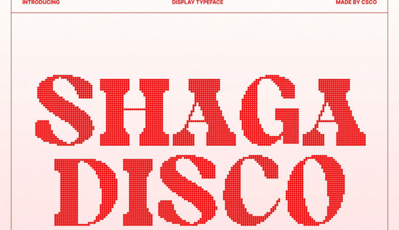 Shaga Disco Font