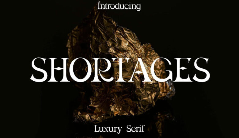Shortages Font