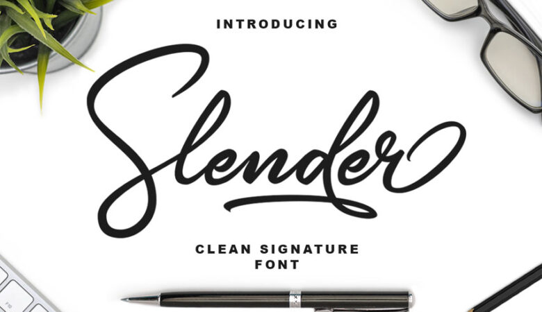 Slender Font