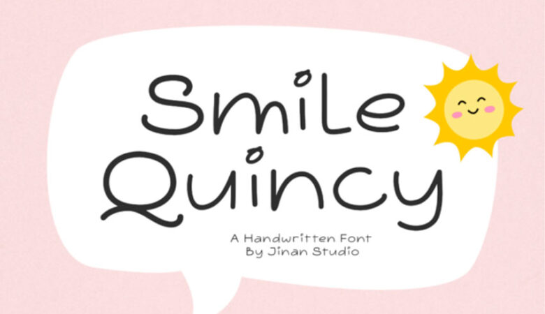Smile Quincy Font