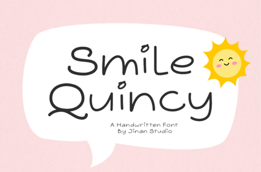 Smile Quincy Font