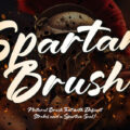 Spartan Brush Font