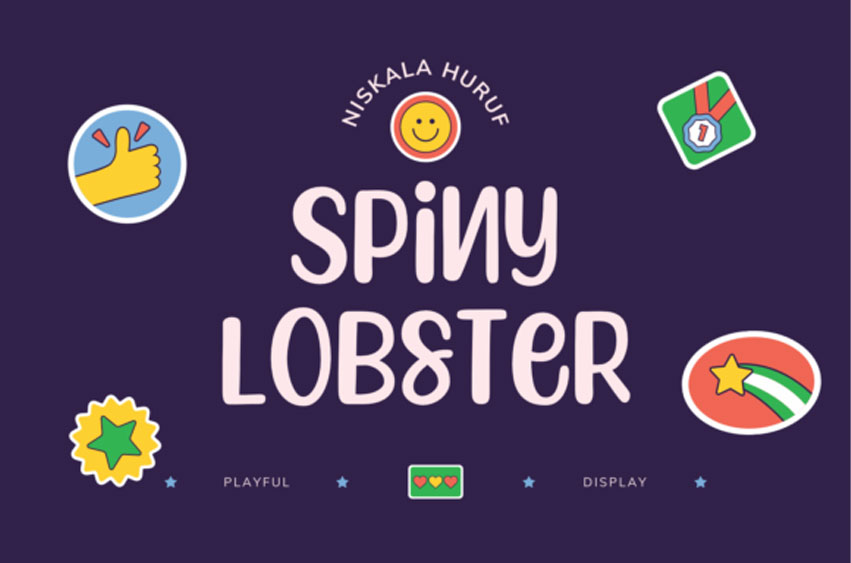 Spiny Lobster Font