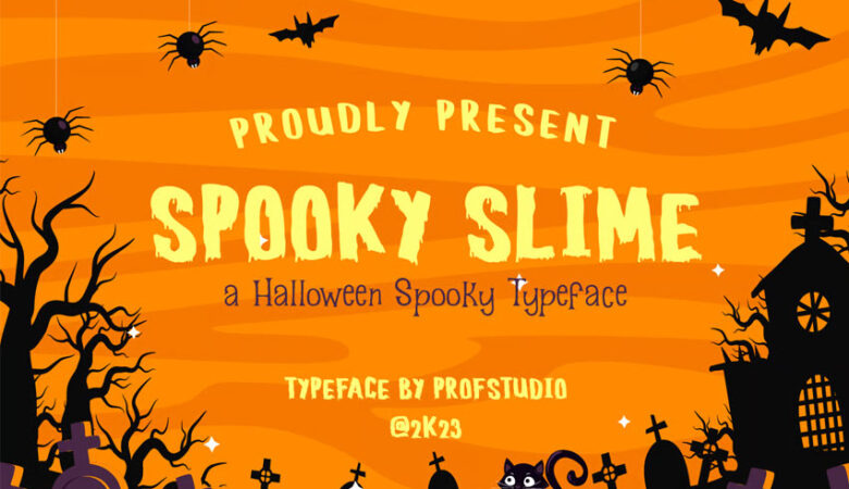 Spooky Slime Font