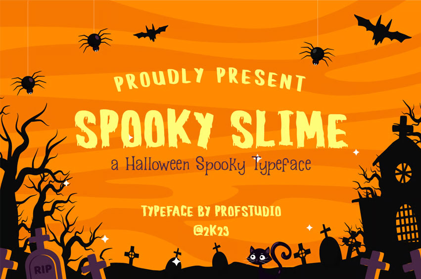 Spooky Slime Font