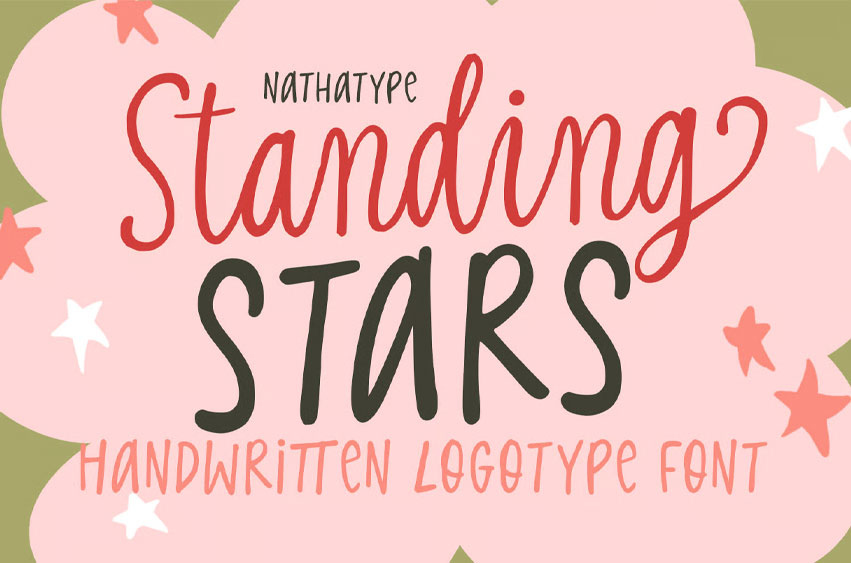 Standing Stars Font
