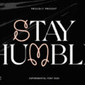 Stay Humble Font