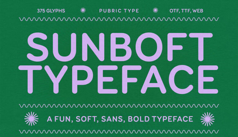 Sunboft Typeface Font