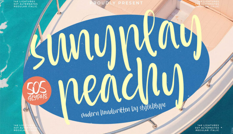 Sunyplay Peachy Font
