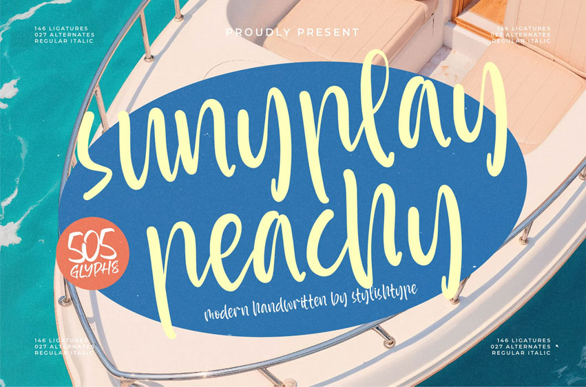 Sunyplay Peachy Font