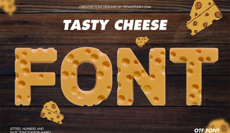Tasty Cheese Font