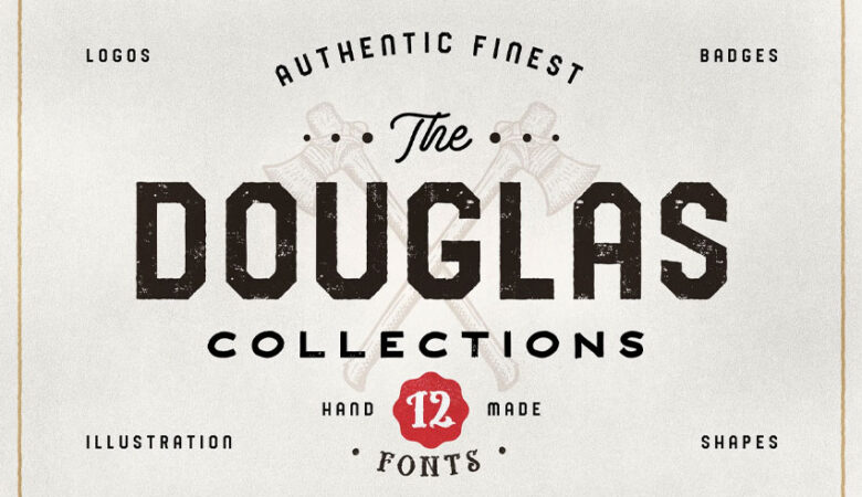 The Douglas Collections Font