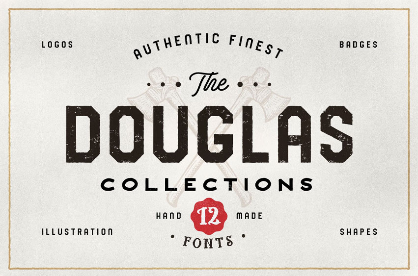 The Douglas Collections Font