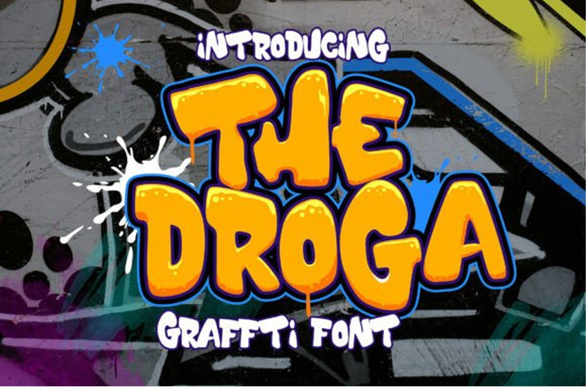 The Droga Font