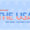 The USA Font