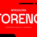 Toreno Font