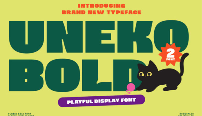 Uneko Bold Font