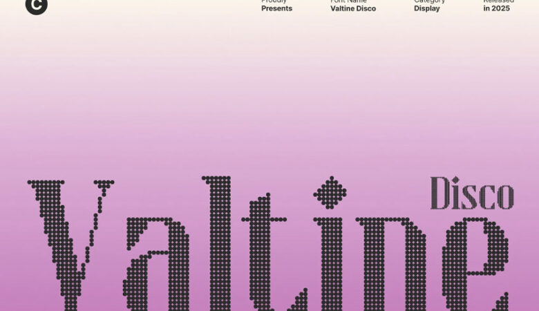 Valtine Disco Font