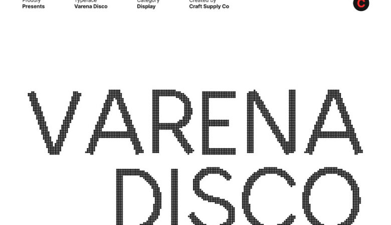 Varena Disco Font