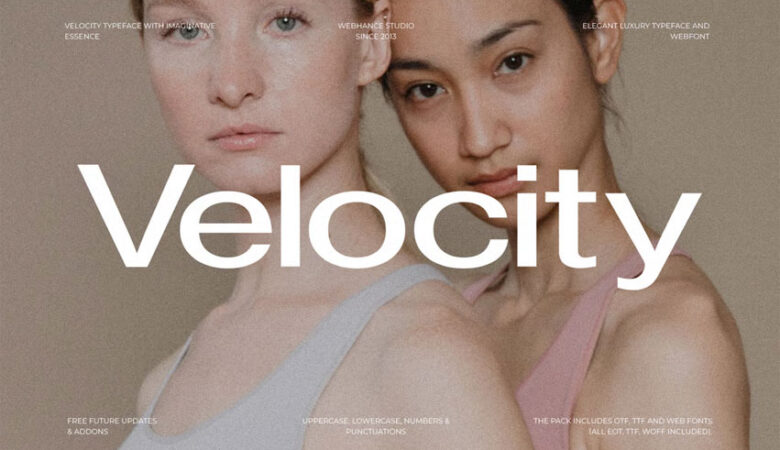 Velocity Web Font