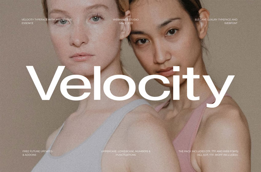 Velocity Web Font