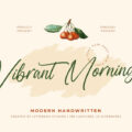 Vibrant Morning Font