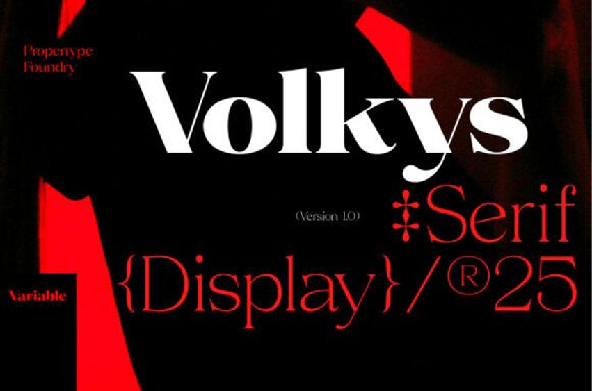 Volkys Serif Font